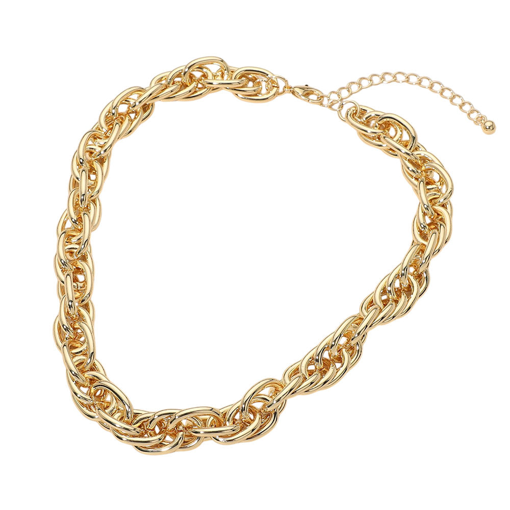 Lavish Royal Weave Necklace