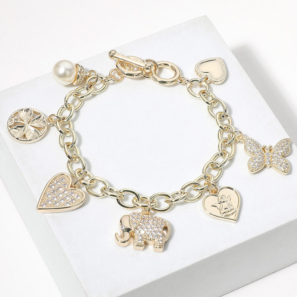 Lavish Lucky Charm Bracelet