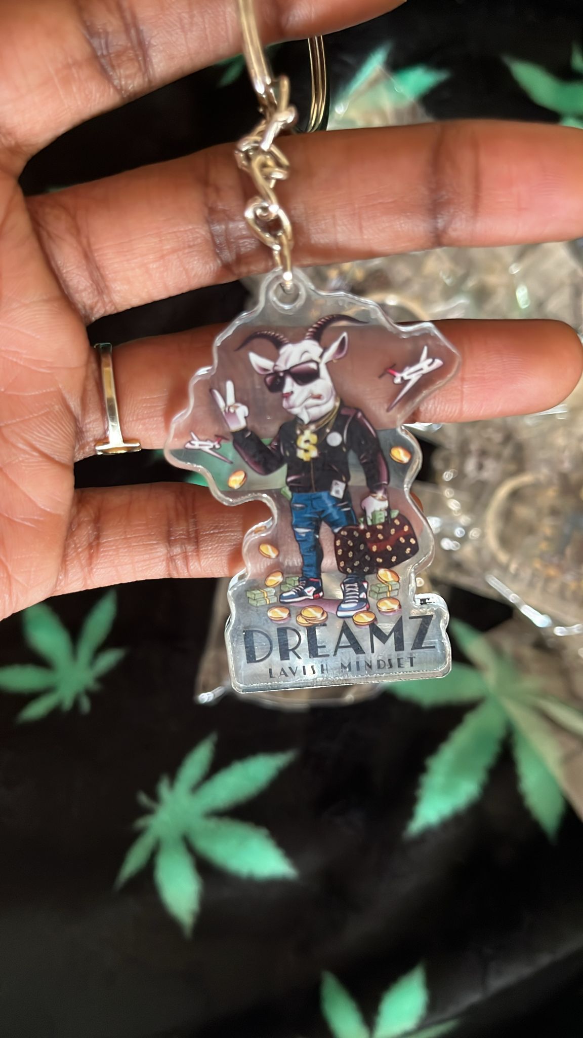 Lavish Mindset keychain