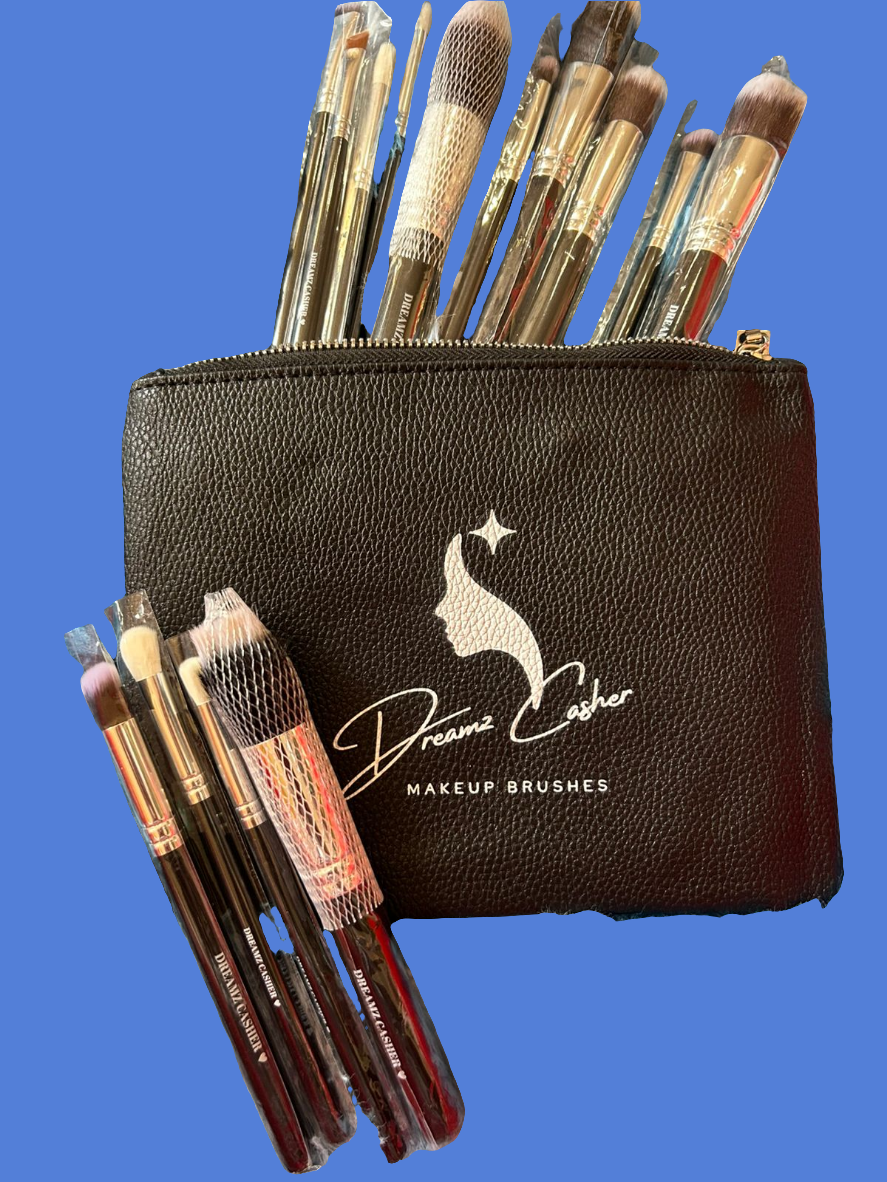 Dreamz girlie's brush set, bag included