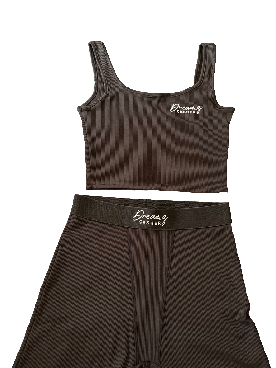 Casher Chic 2 piece Ribbed set
