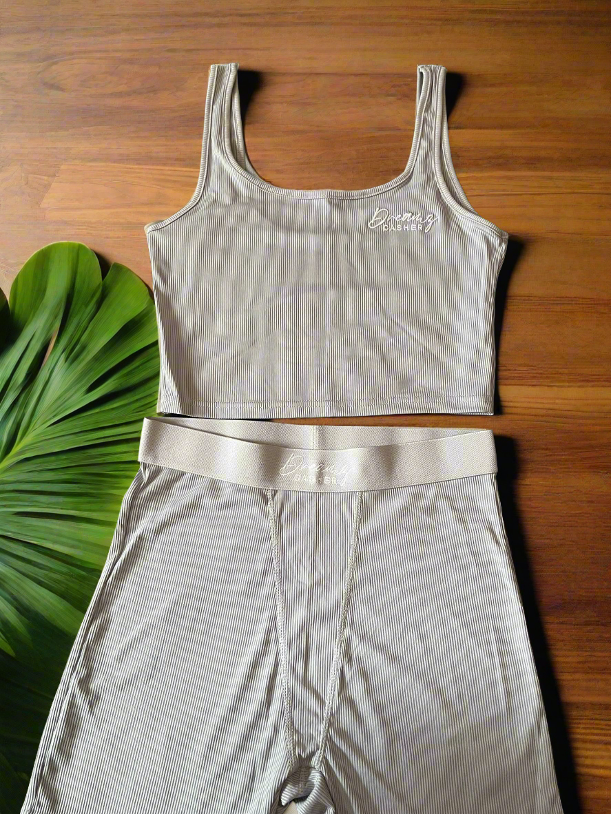 Casher Chic 2 piece Ribbed set